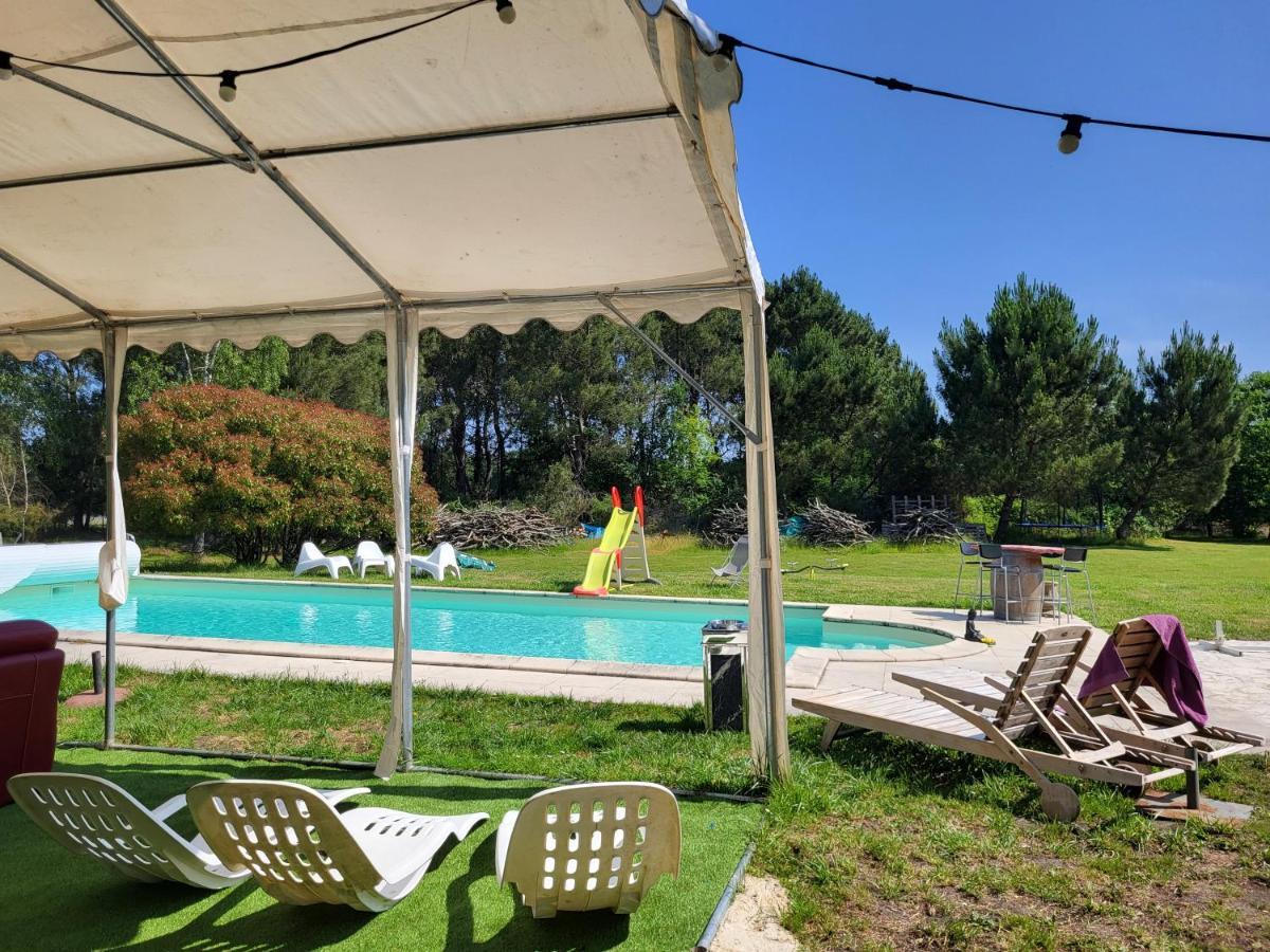 Domaine De La Sarrotte Bed & Breakfast Saugon Luaran gambar